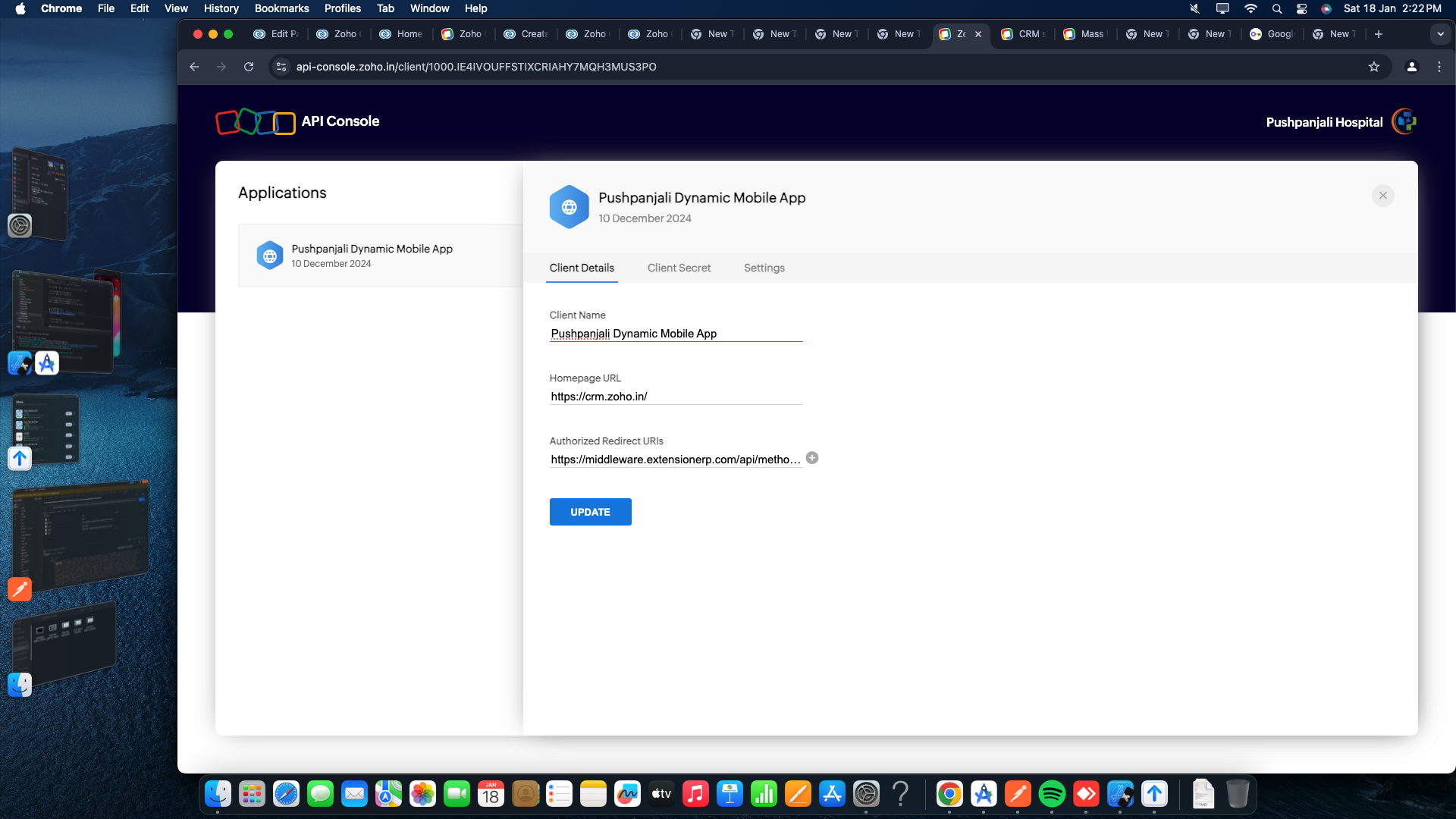 Create New Server-Based Application